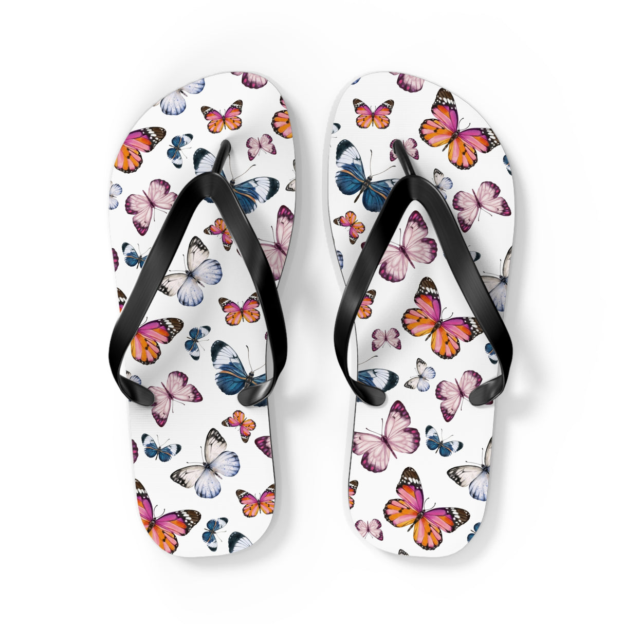 Butterfly Flip Flops