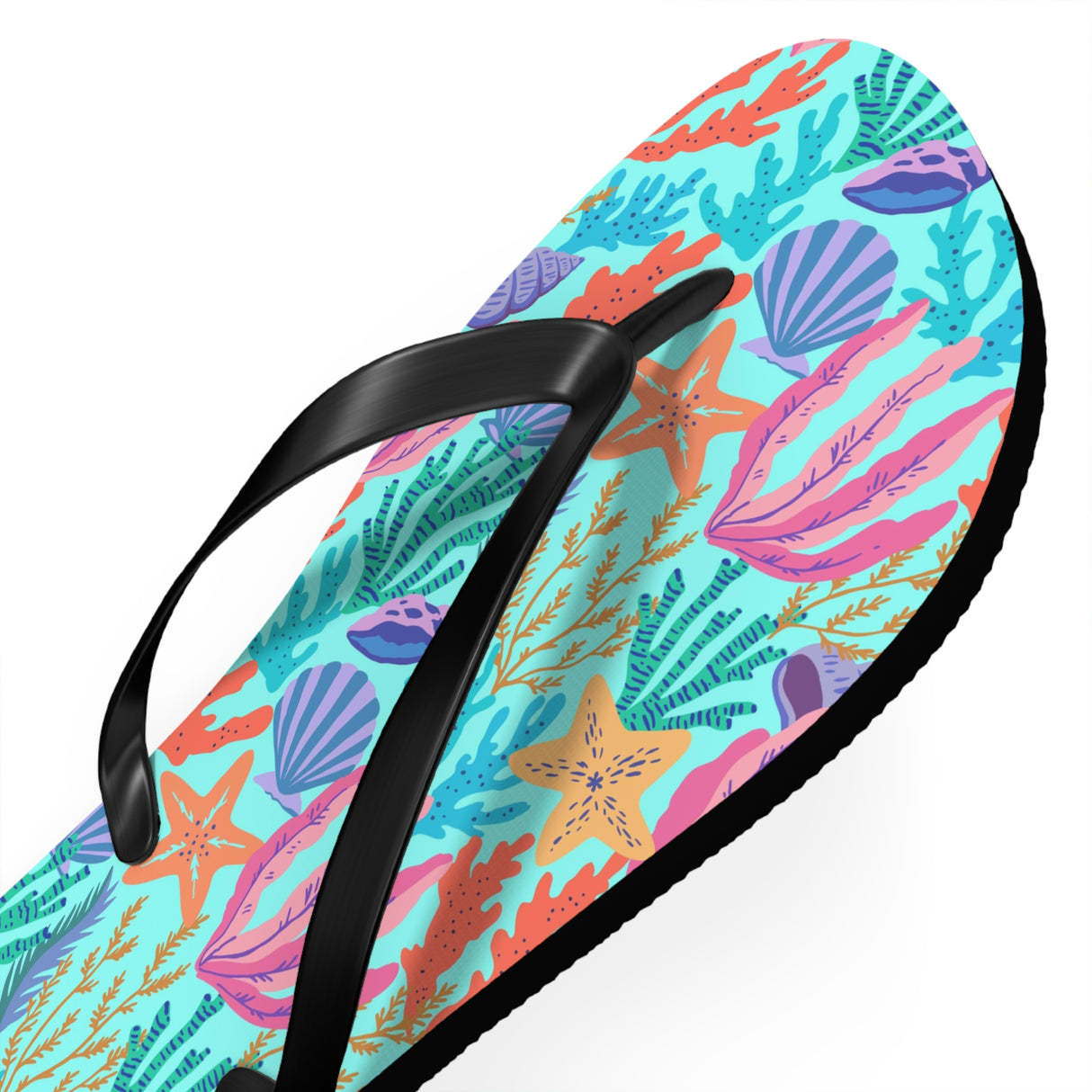Coral Flip Flops