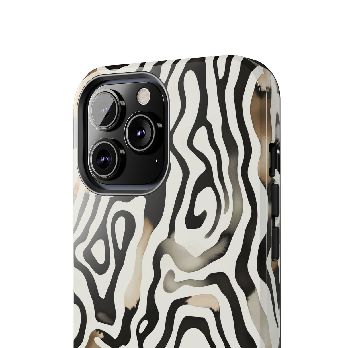 STUBBIE Phone Case for Apple iPhone - Weird Zebra Stubbie