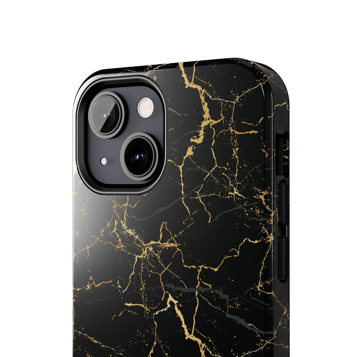 STUBBIE Phone Case for Apple iPhone - Midnight Black Marble Phone Case