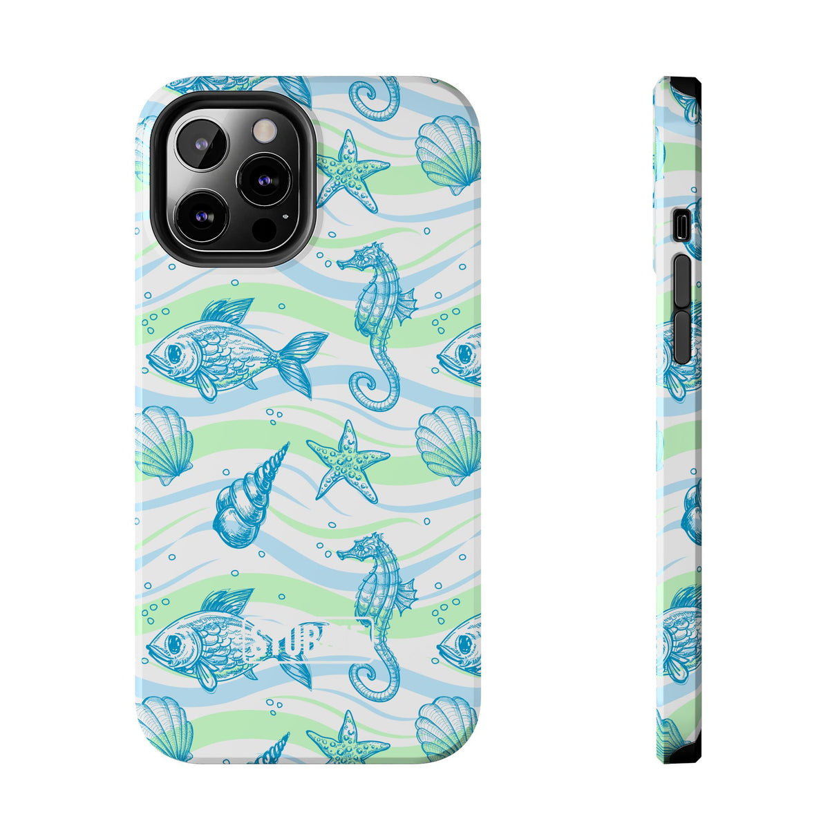 STUBBIE Phone Case for Apple iPhone - Seahorse Phone Case