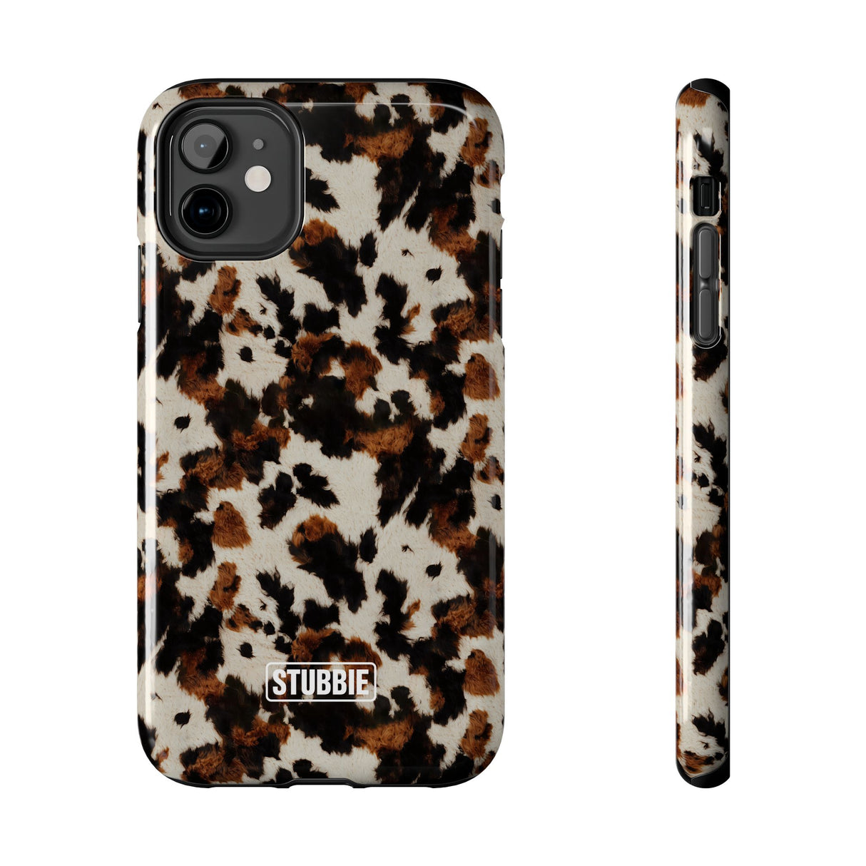 STUBBIE Phone Case for Apple iPhone - Crazy Cow Phone Case