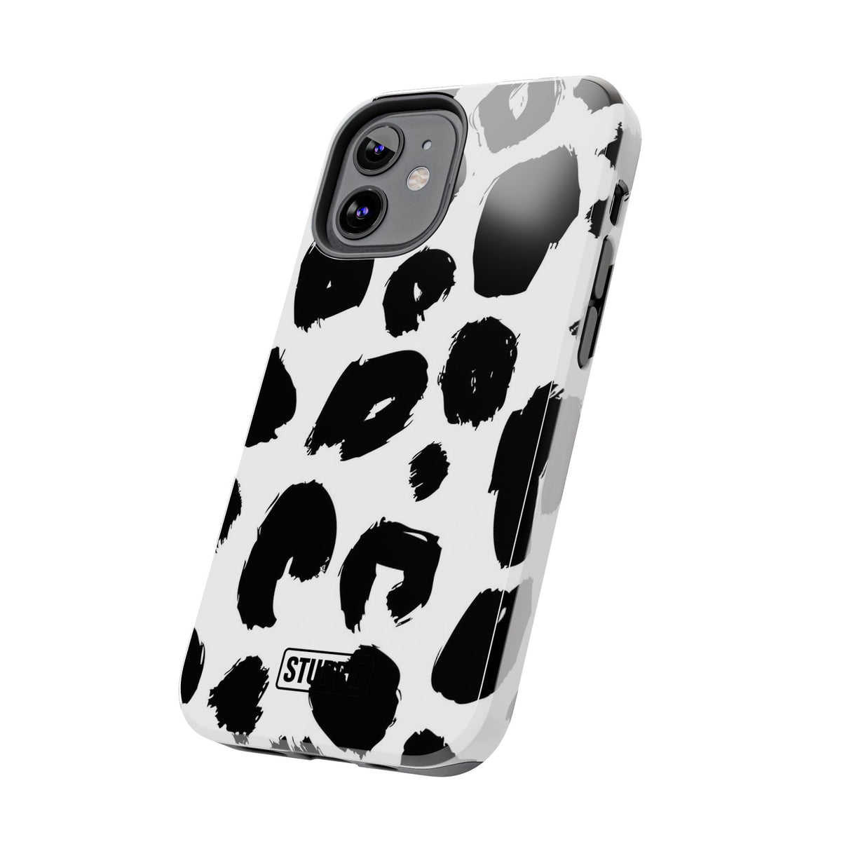 STUBBIE Phone Case for Apple iPhone - Snow Leopard Stubbie