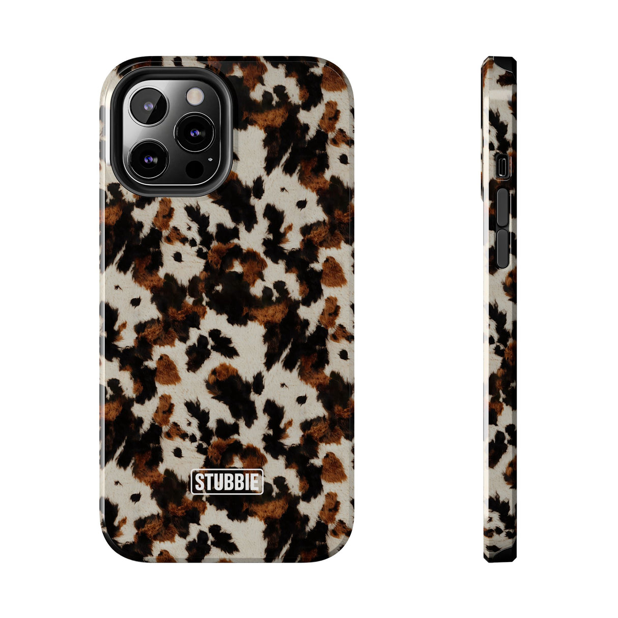 STUBBIE Phone Case for Apple iPhone - Crazy Cow Phone Case