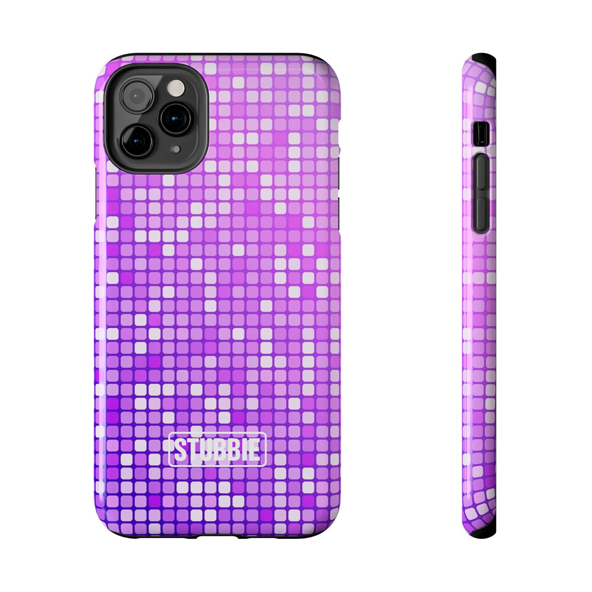 STUBBIE Phone Case for Apple iPhone - Purple Party STUBBIE