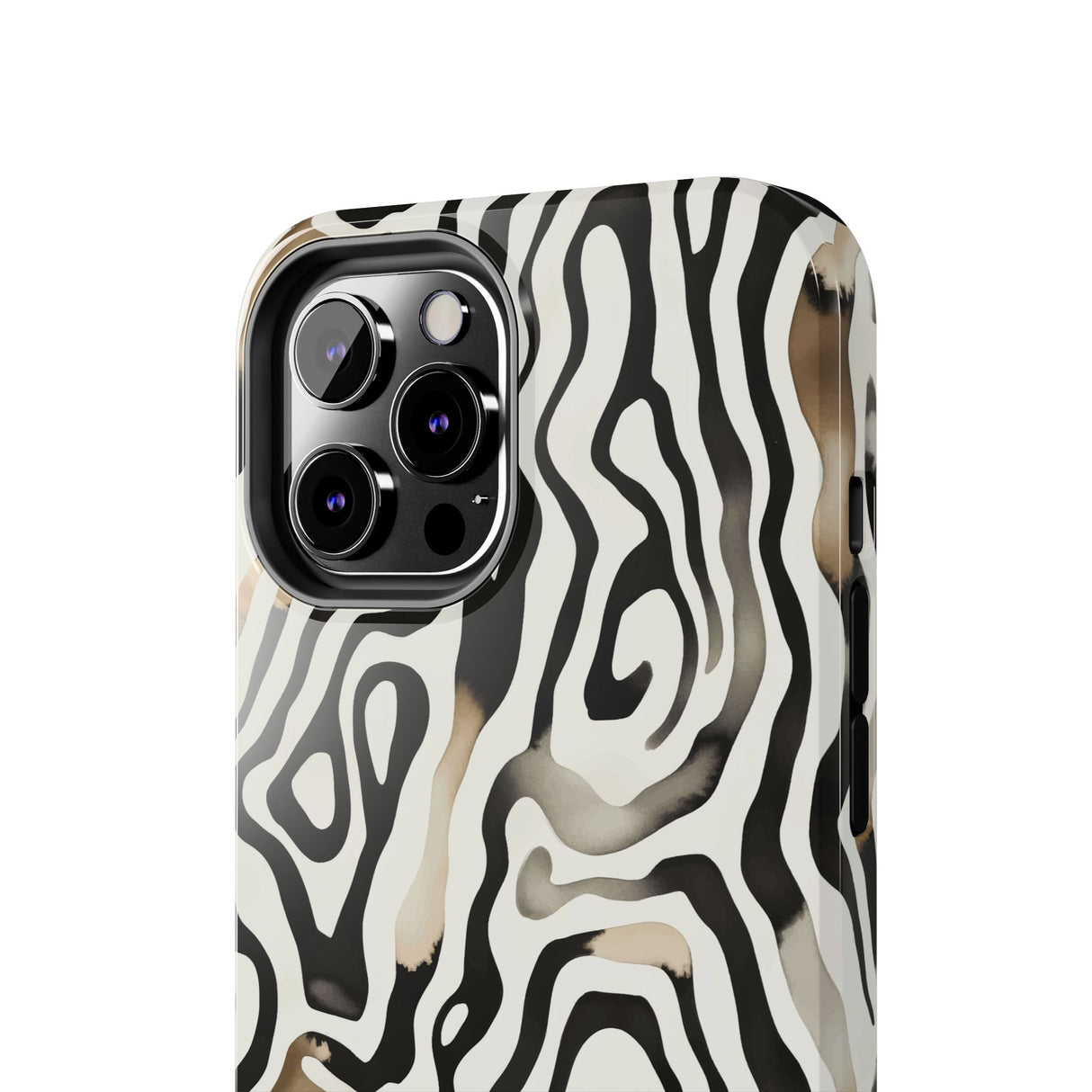 STUBBIE Phone Case for Apple iPhone - Weird Zebra Stubbie
