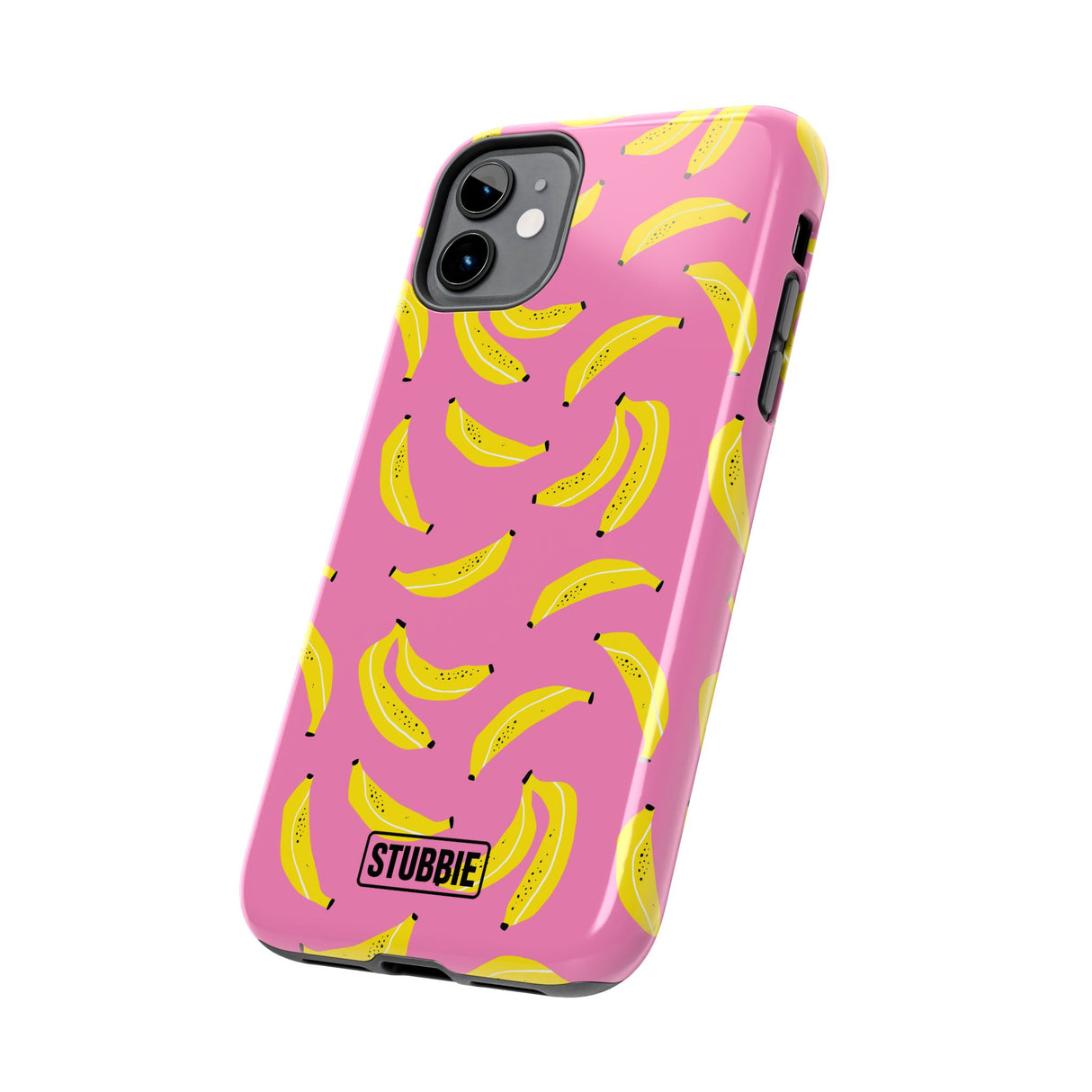 STUBBIE Phone Case for Apple iPhone - Pink Banana Phone Case