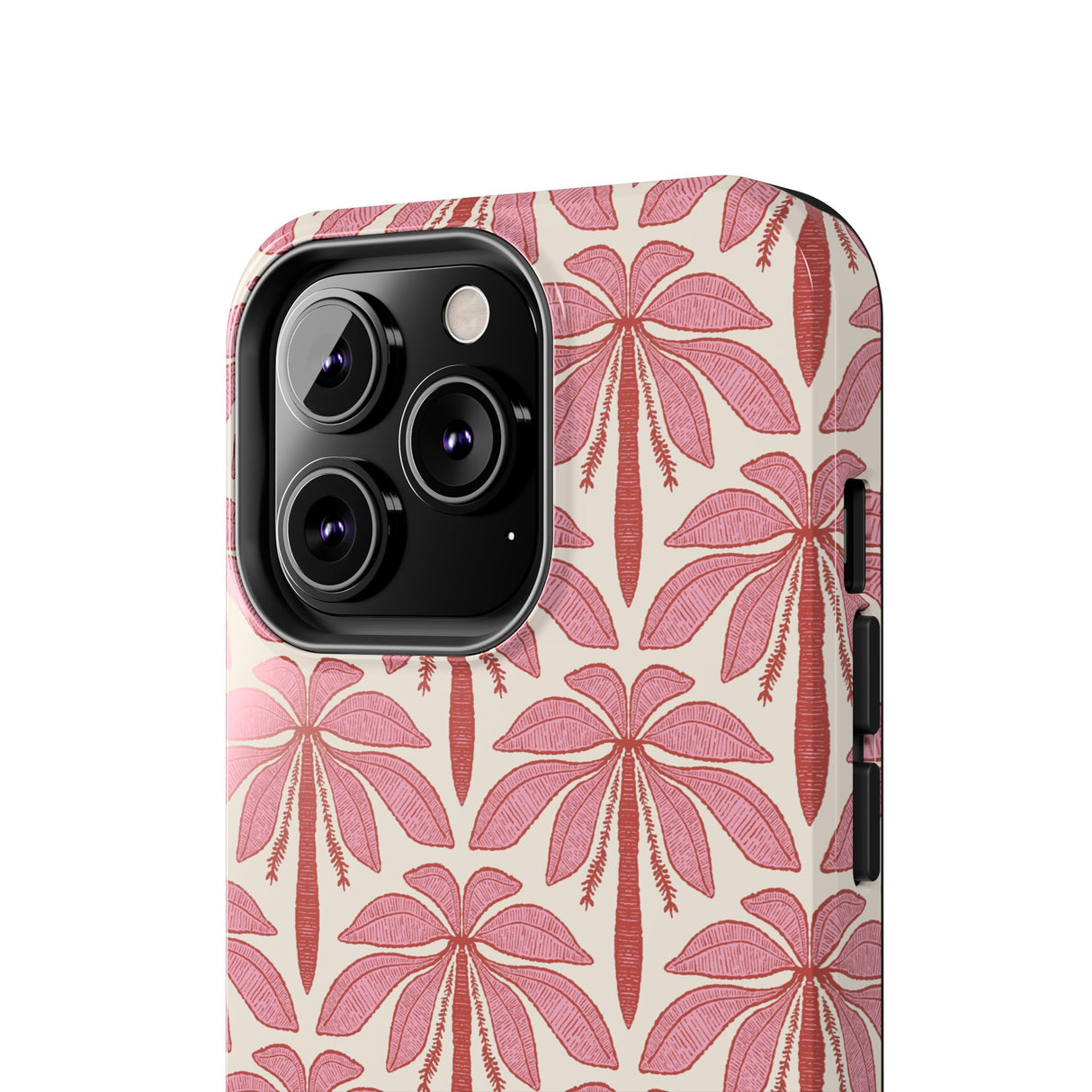 STUBBIE Phone Case for Apple iPhone - Red Palms Stubbie