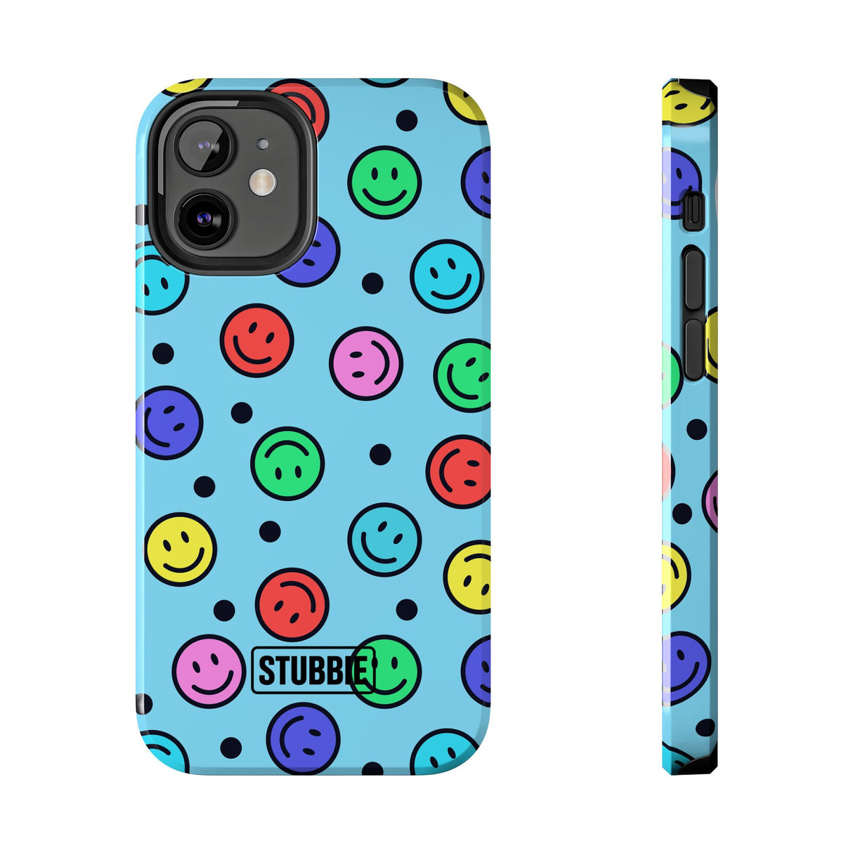 STUBBIE Phone Case for Apple iPhone - Smiley Face Phone Case