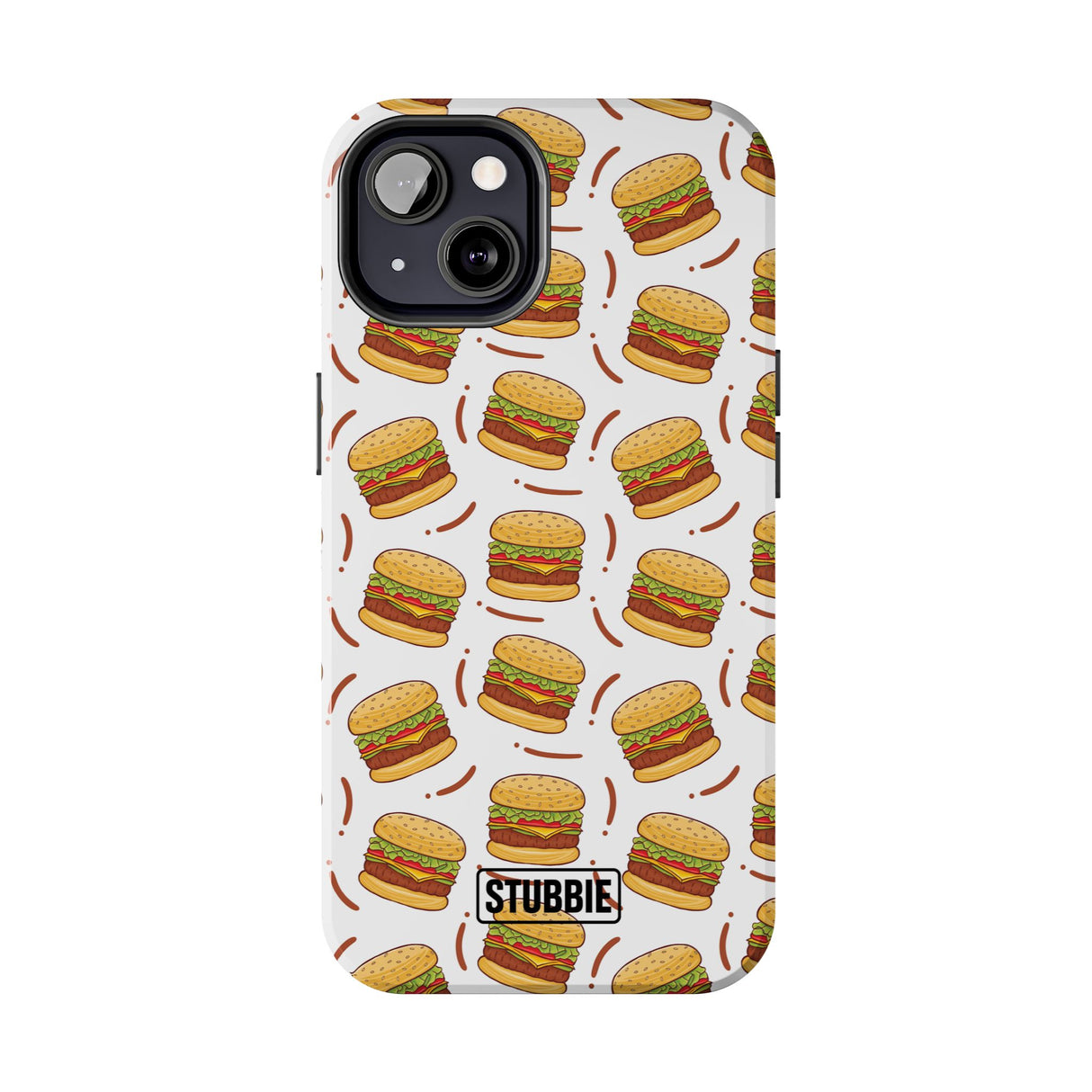 STUBBIE Phone Case for Apple iPhone - Burger Stubbie