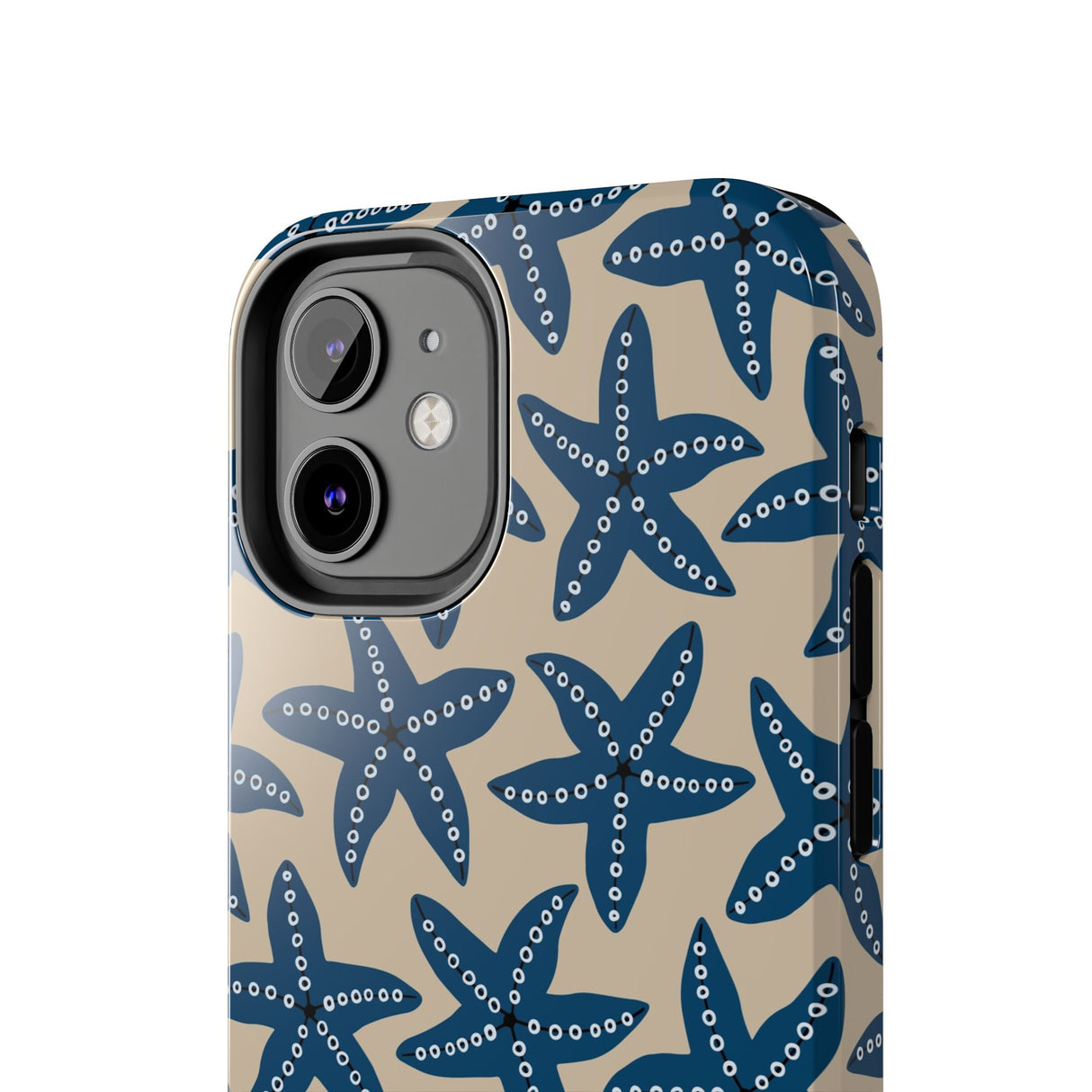 STUBBIE Phone Case for Apple iPhone - Blue Starfish Stubbie