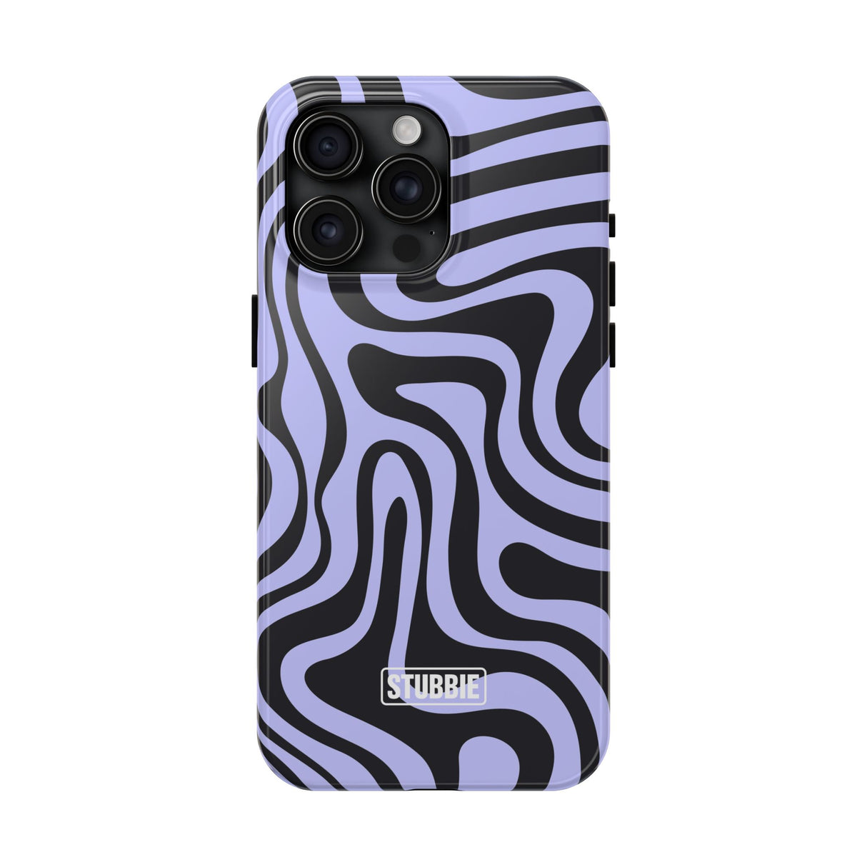 STUBBIE Phone Case for Apple iPhone - Crazy Zebra Stubbie
