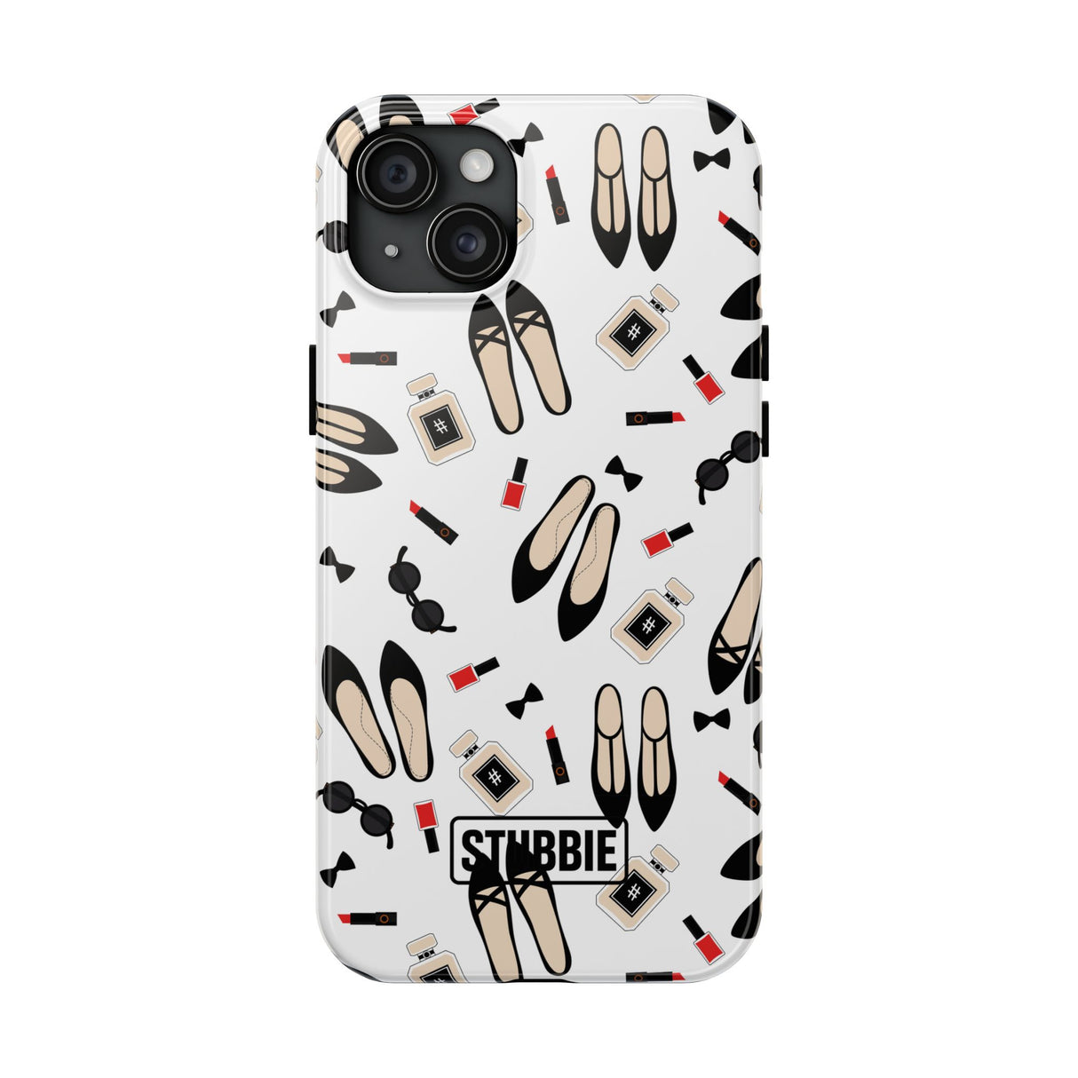 STUBBIE Phone Case for Apple iPhone - Heels And Lipstick Stubbie