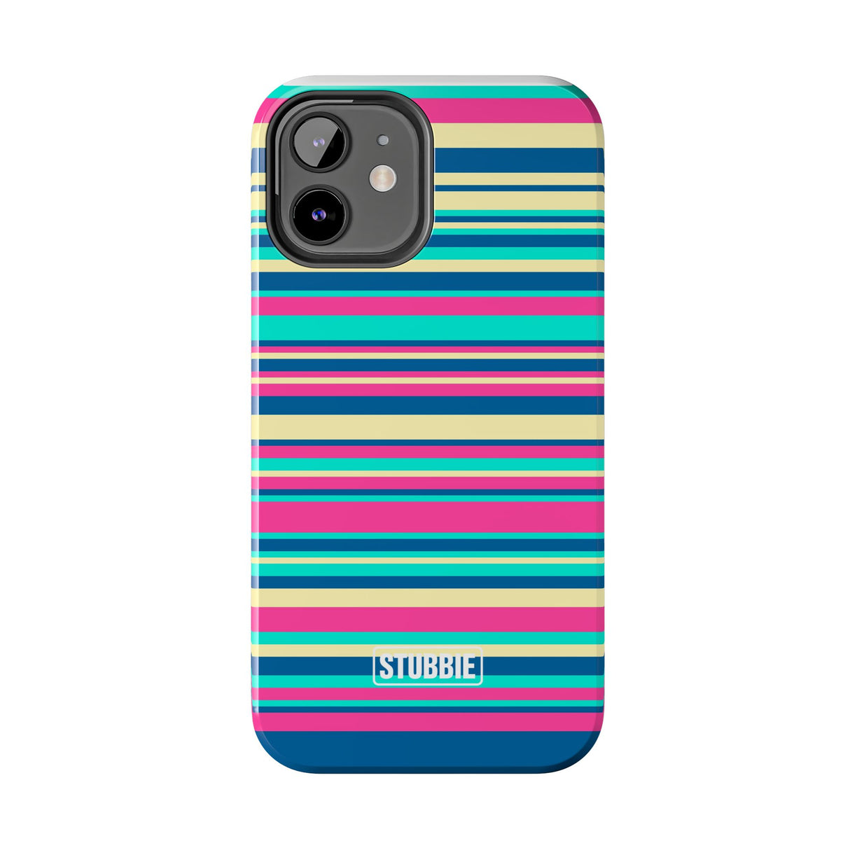 STUBBIE Phone Case for Apple iPhone - Coloured Stripes Phone Case