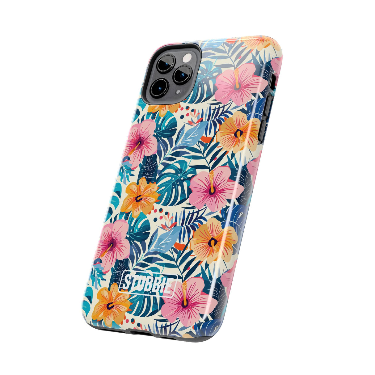 STUBBIE Phone Case for Apple iPhone - Jungle Fauna Stubbie