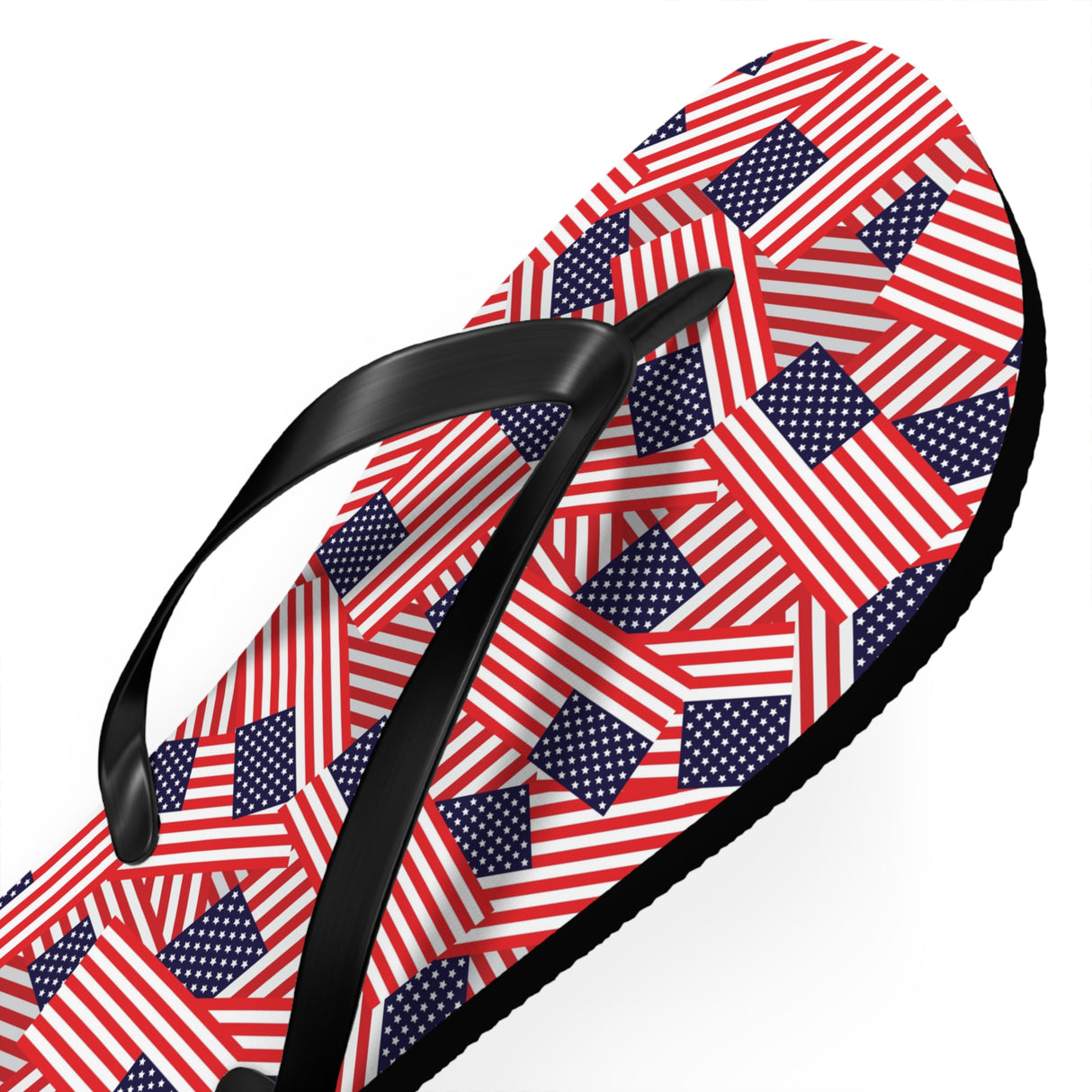 Mini American Flag Flip Flops