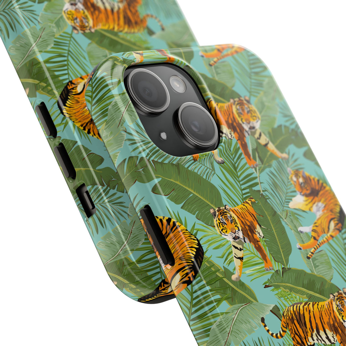 STUBBIE Phone Case for Apple iPhone - Jungle Tiger Stubbie