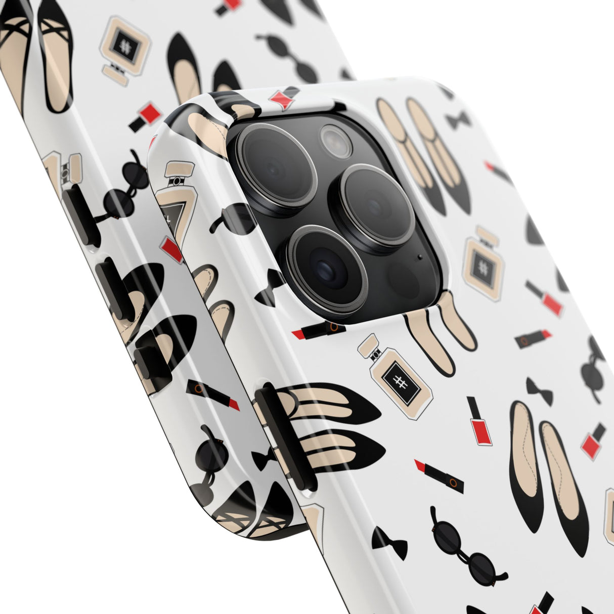 STUBBIE Phone Case for Apple iPhone - Heels And Lipstick Stubbie