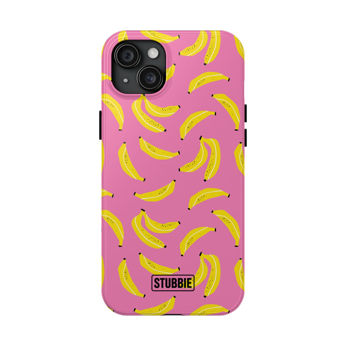 STUBBIE Phone Case for Apple iPhone - Pink Banana Phone Case