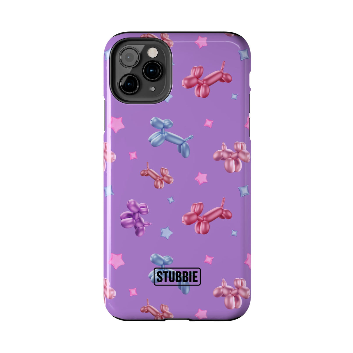 STUBBIE Phone Case for Apple iPhone - Dog Balloon Stubbie