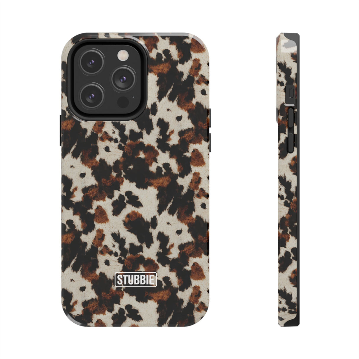 STUBBIE Phone Case for Apple iPhone - Crazy Cow Phone Case