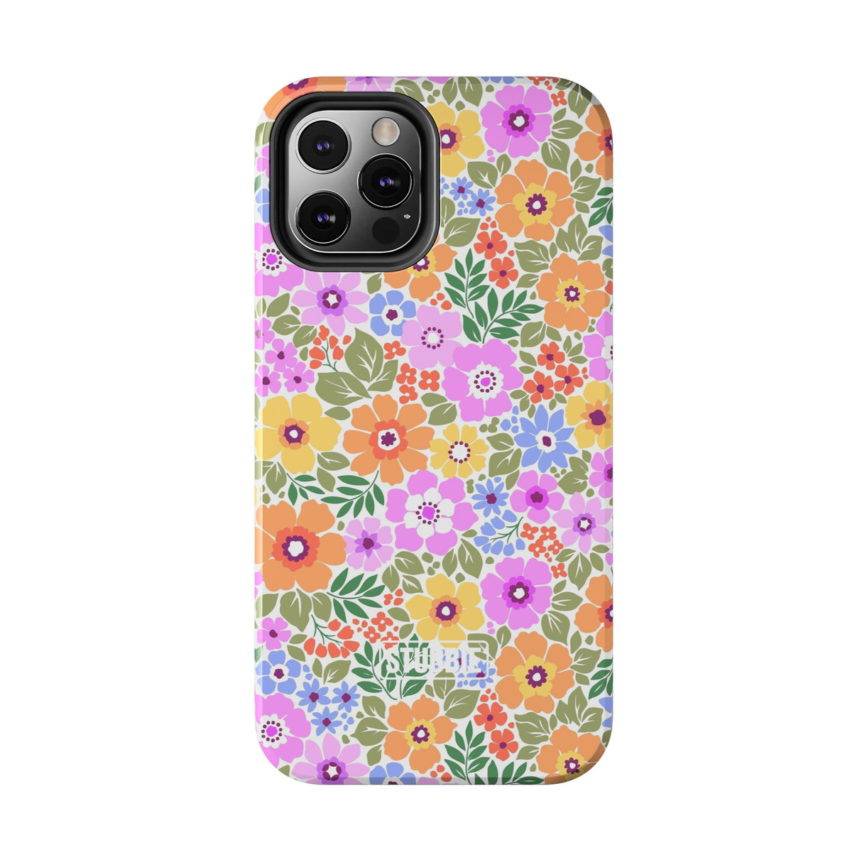 STUBBIE Phone Case for Apple iPhone - Petal Power Stubbie