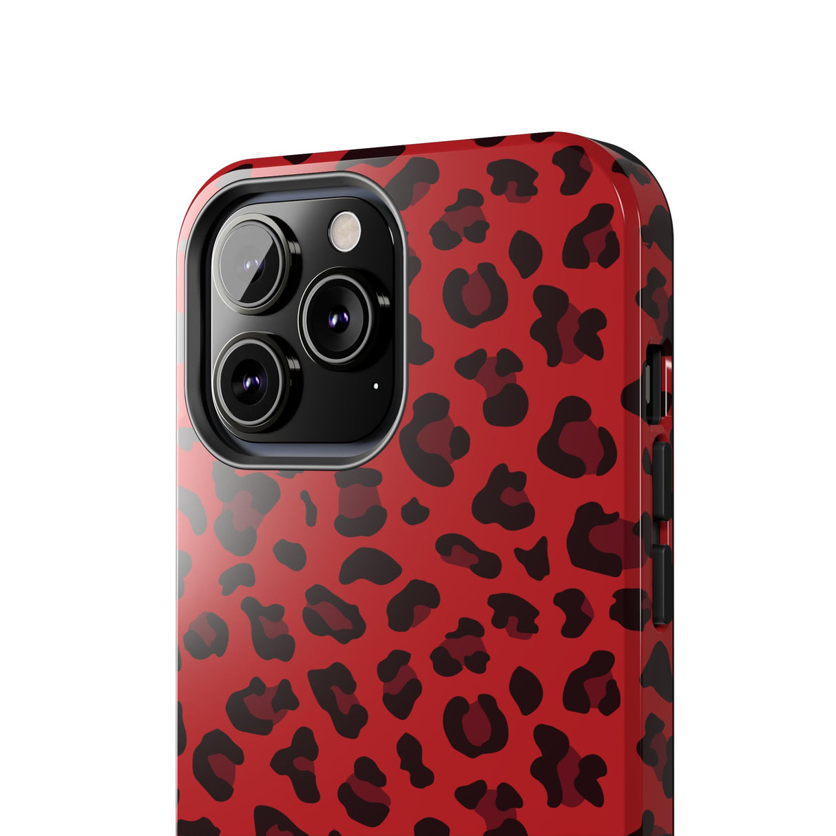 STUBBIE Phone Case for Apple iPhone - Red Leopard Phone Case