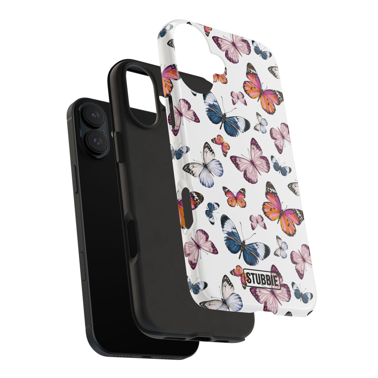 STUBBIE Phone Case for Apple iPhone - Butterfly Phone Case