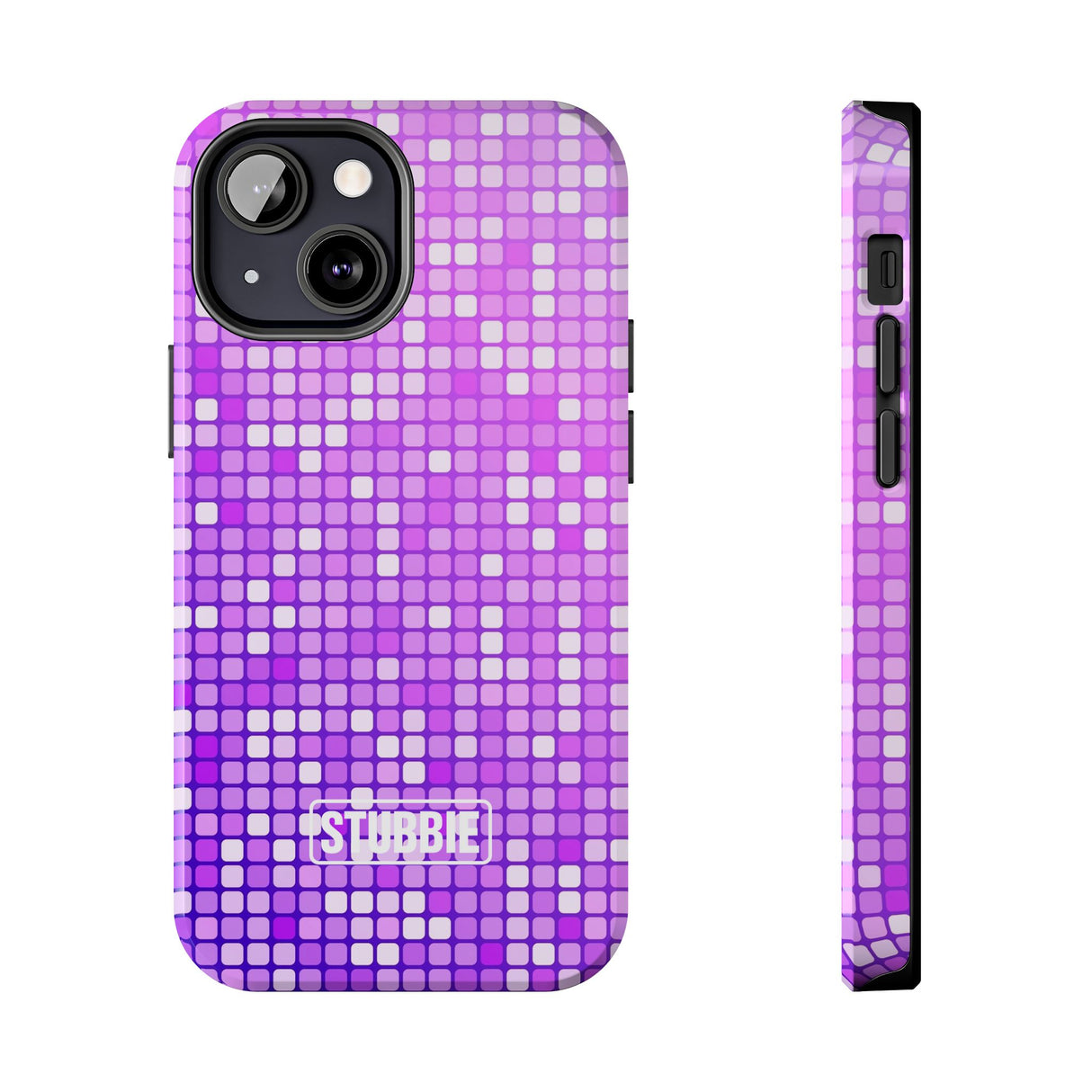 STUBBIE Phone Case for Apple iPhone - Purple Party STUBBIE
