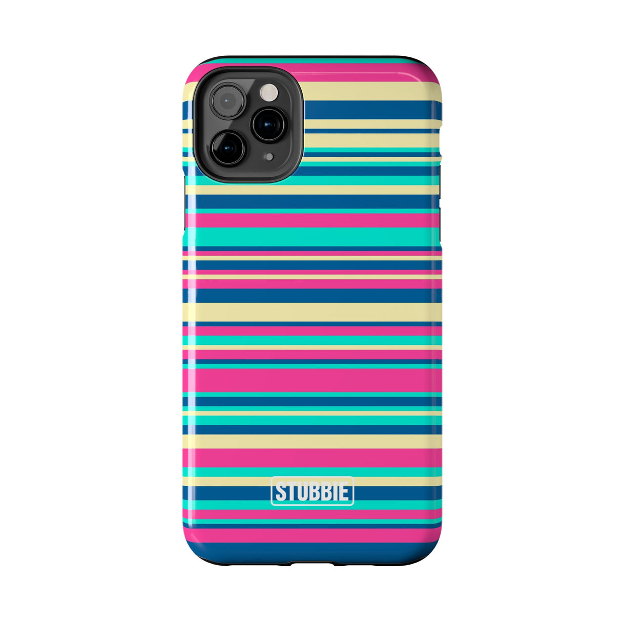STUBBIE Phone Case for Apple iPhone - Coloured Stripes Phone Case