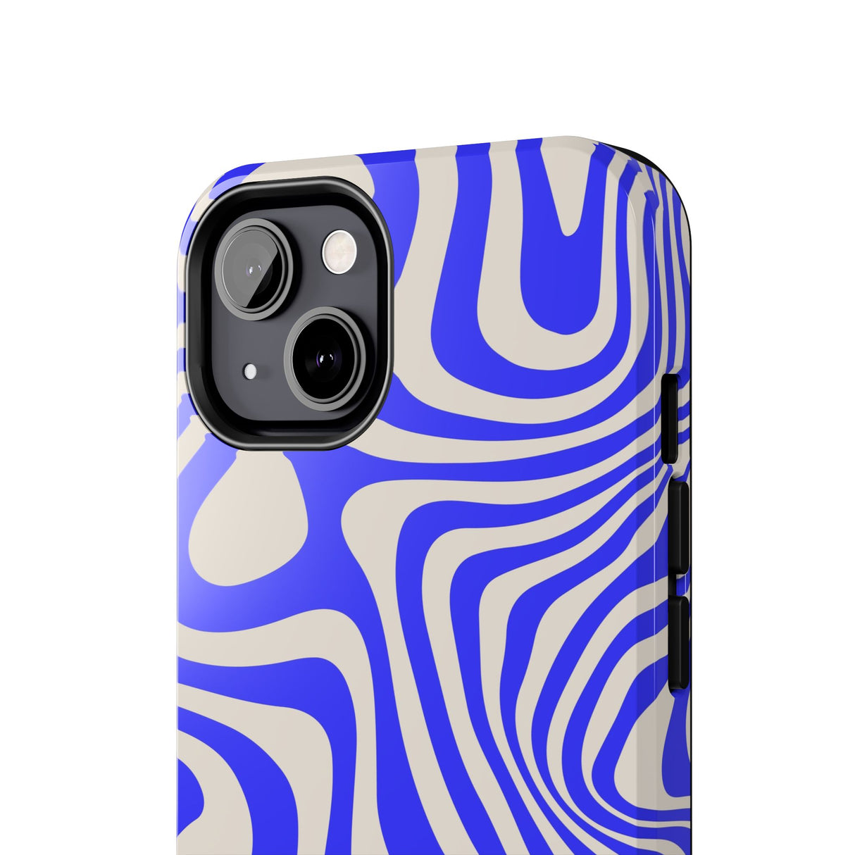 STUBBIE Phone Case for Apple iPhone - Crazy Blue Phone Case
