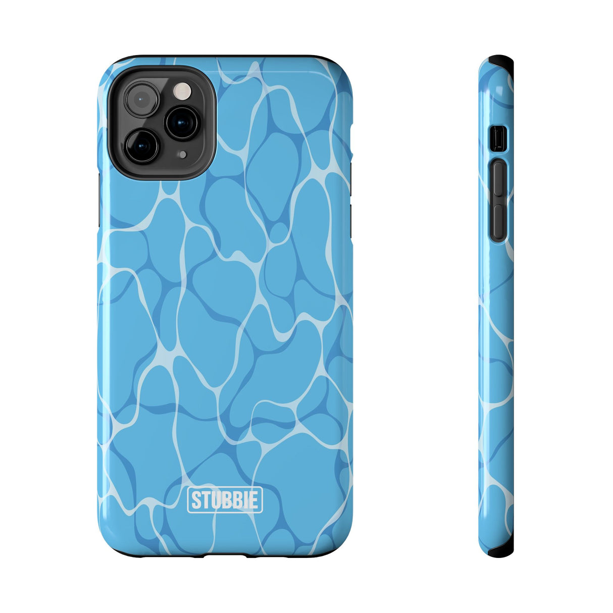 STUBBIE Phone Case for Apple iPhone - Blue Vision Stubbie
