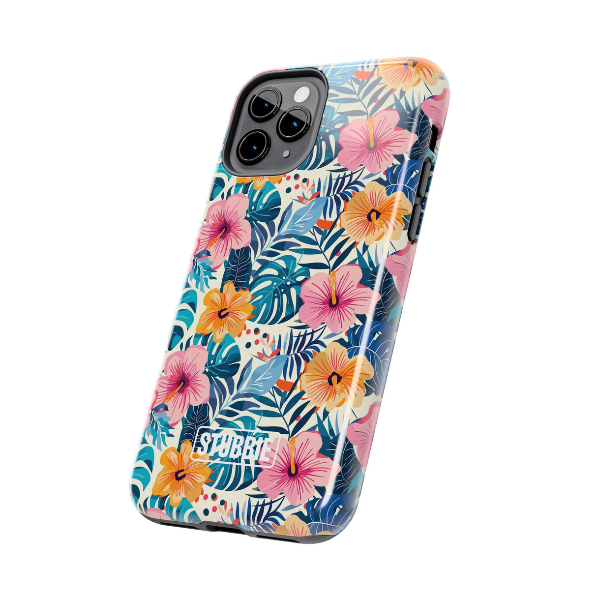STUBBIE Phone Case for Apple iPhone - Jungle Fauna Stubbie