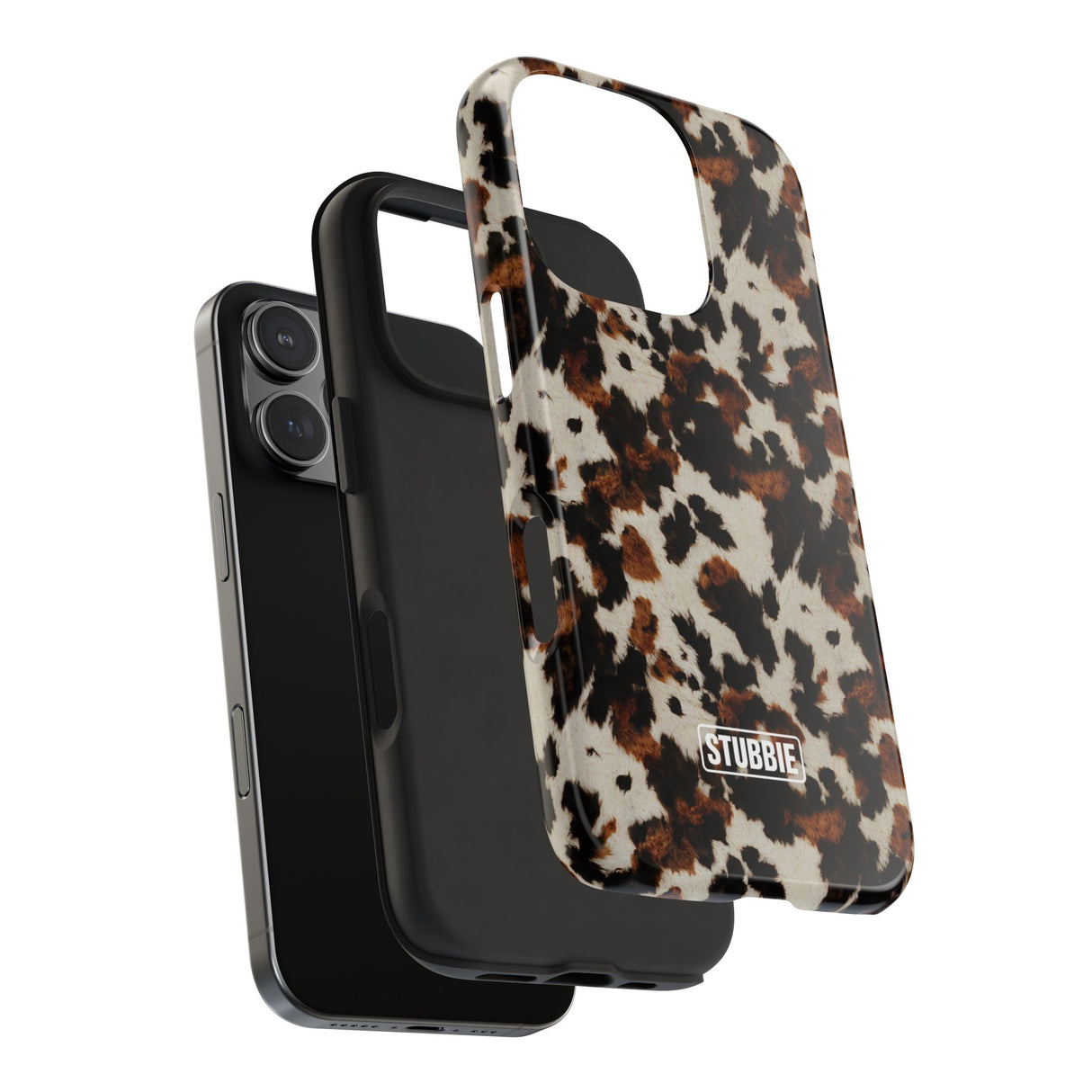 STUBBIE Phone Case for Apple iPhone - Crazy Cow Phone Case