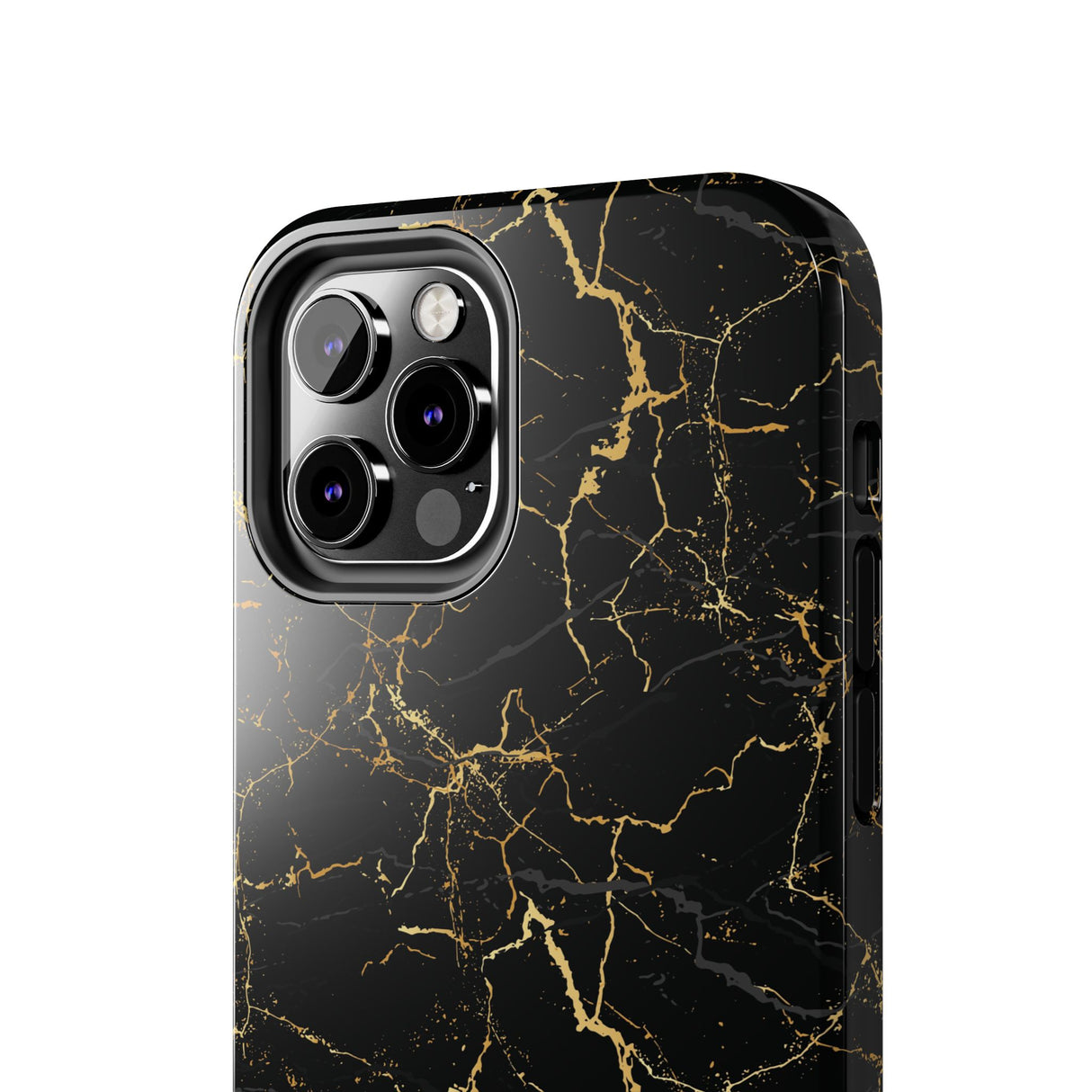 STUBBIE Phone Case for Apple iPhone - Midnight Black Marble Phone Case