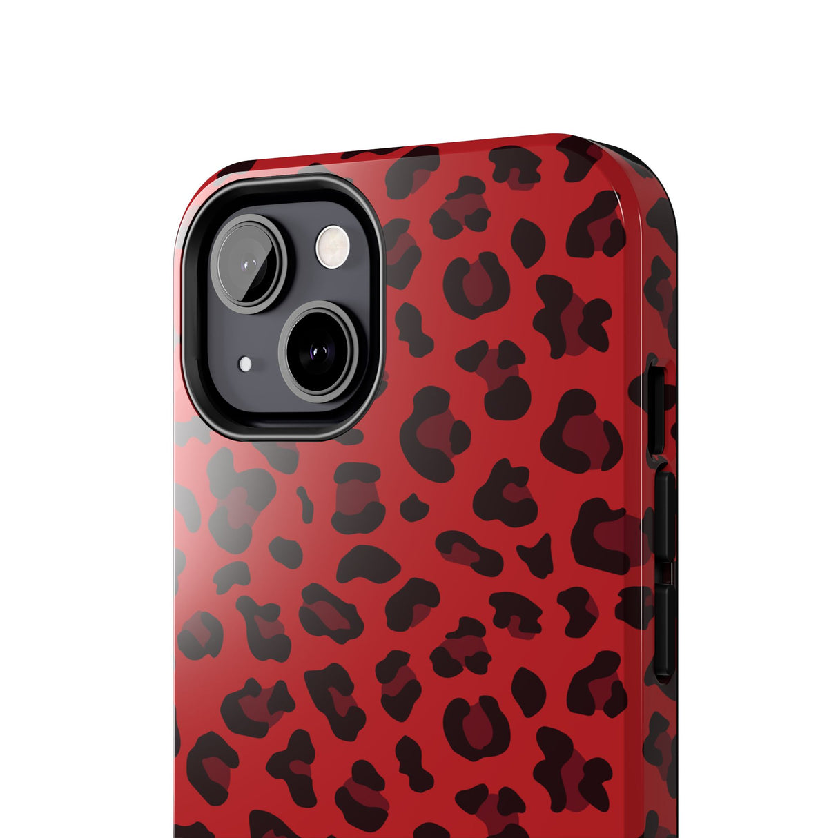 STUBBIE Phone Case for Apple iPhone - Red Leopard Phone Case