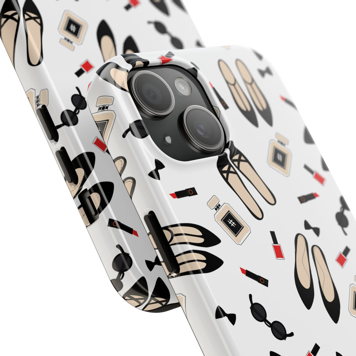 STUBBIE Phone Case for Apple iPhone - Heels And Lipstick Stubbie