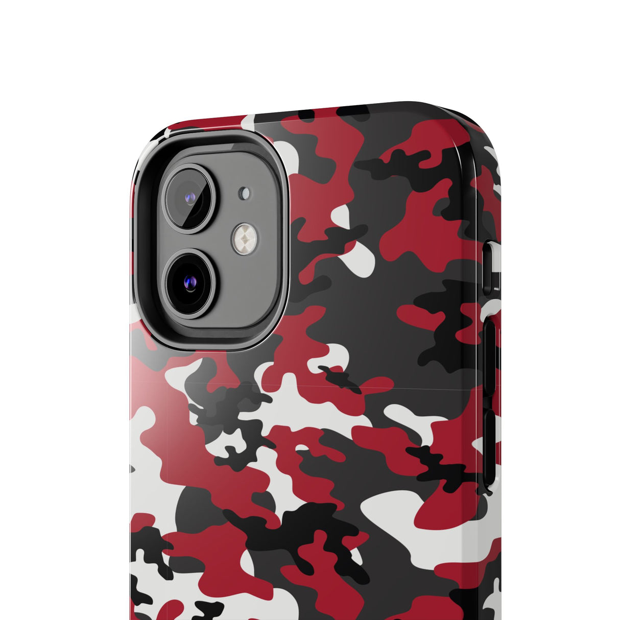 STUBBIE Phone Case for Apple iPhone - Red Camo Phone Case