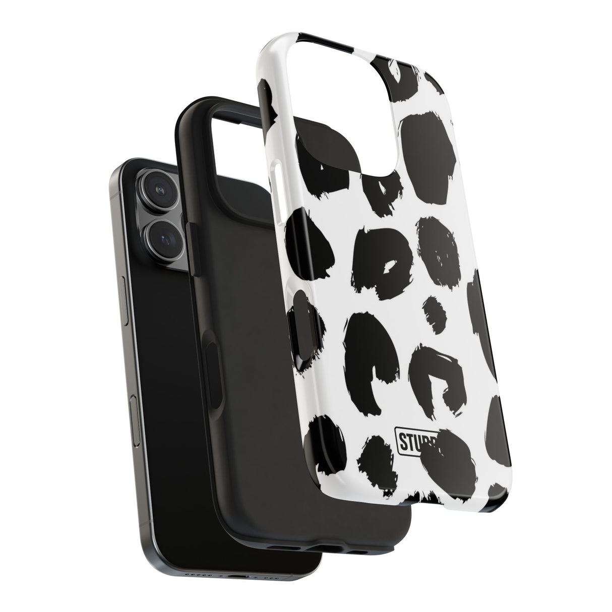 STUBBIE Phone Case for Apple iPhone - Snow Leopard Stubbie