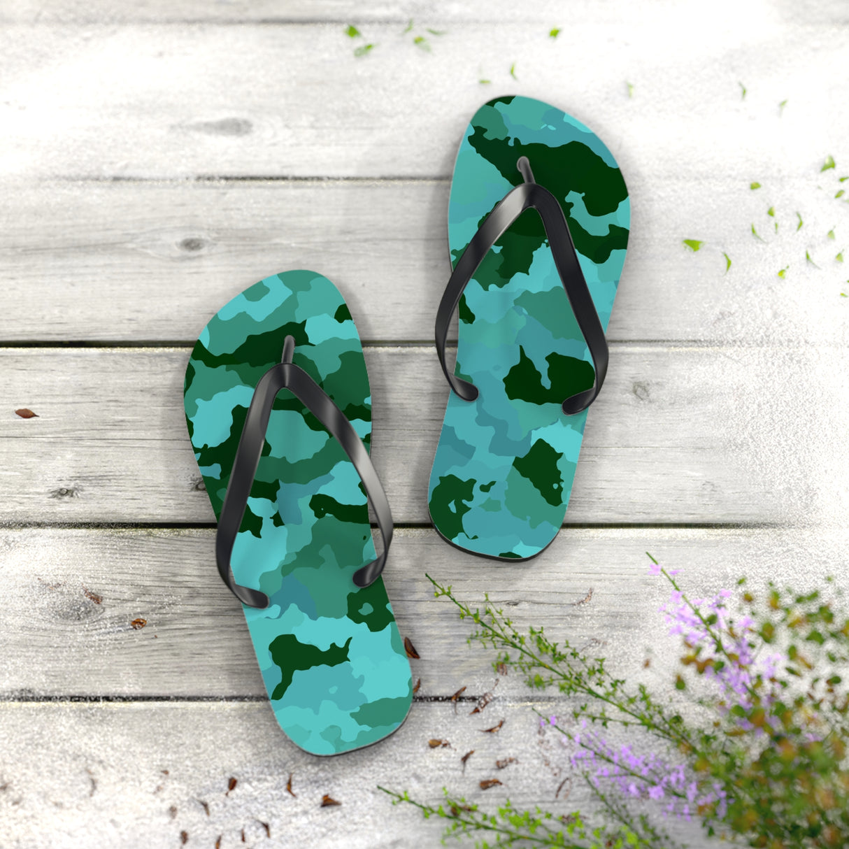 STUBBIE Camo Flip Flops - Can't Find Me STUBBIE