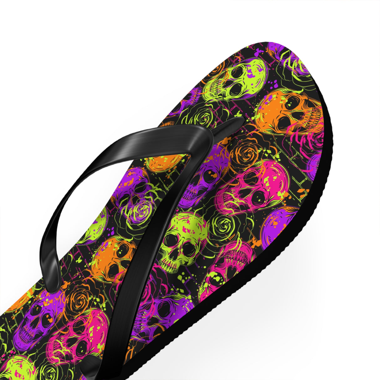 Flip Flops With Skulls