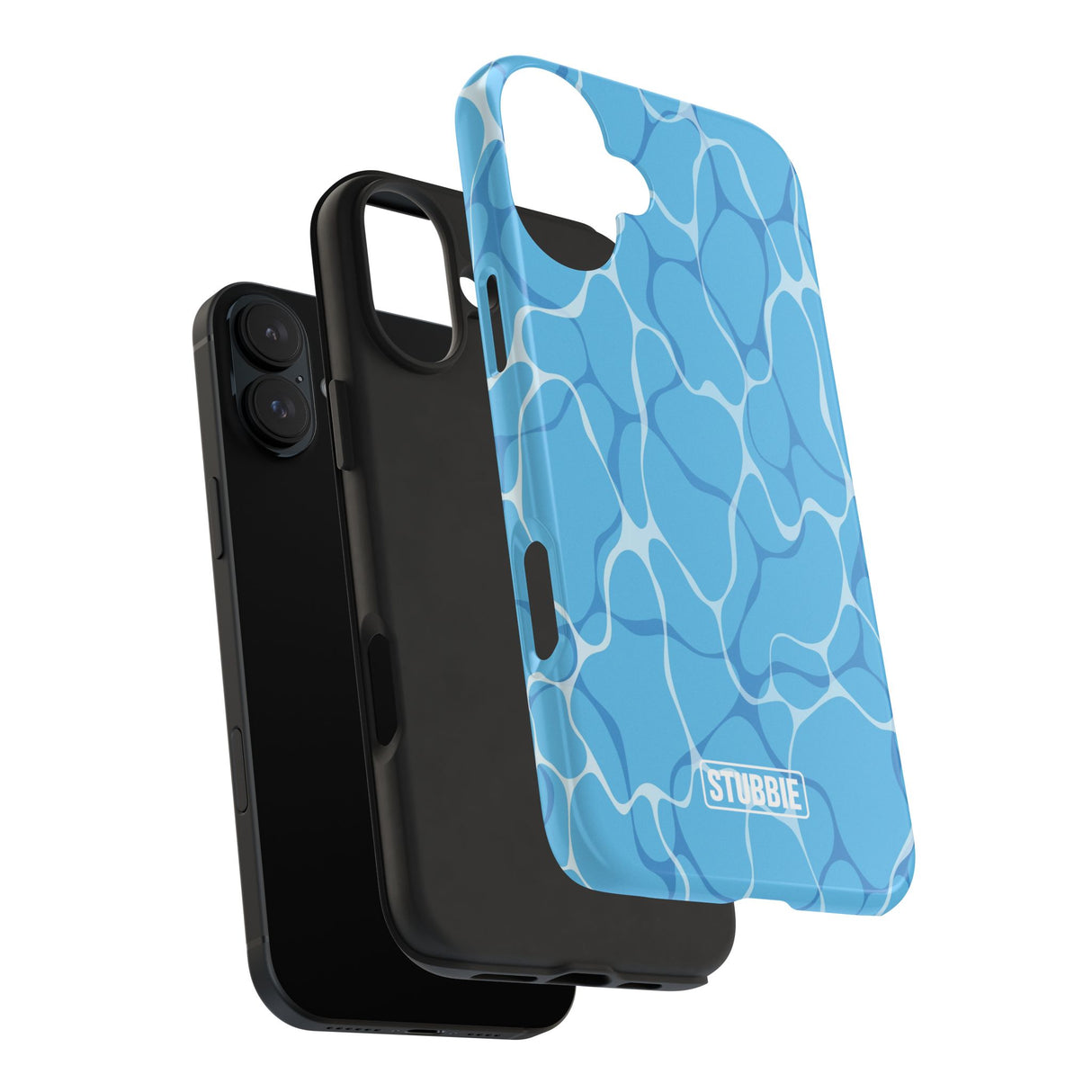 STUBBIE Phone Case for Apple iPhone - Blue Vision Stubbie
