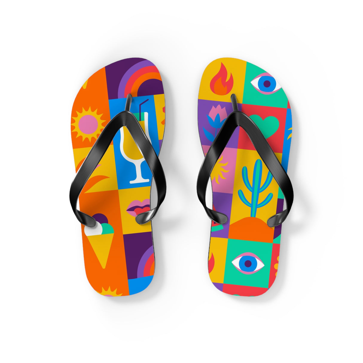 STUBBIE Flip Flops - Travel Blocks STUBBIE