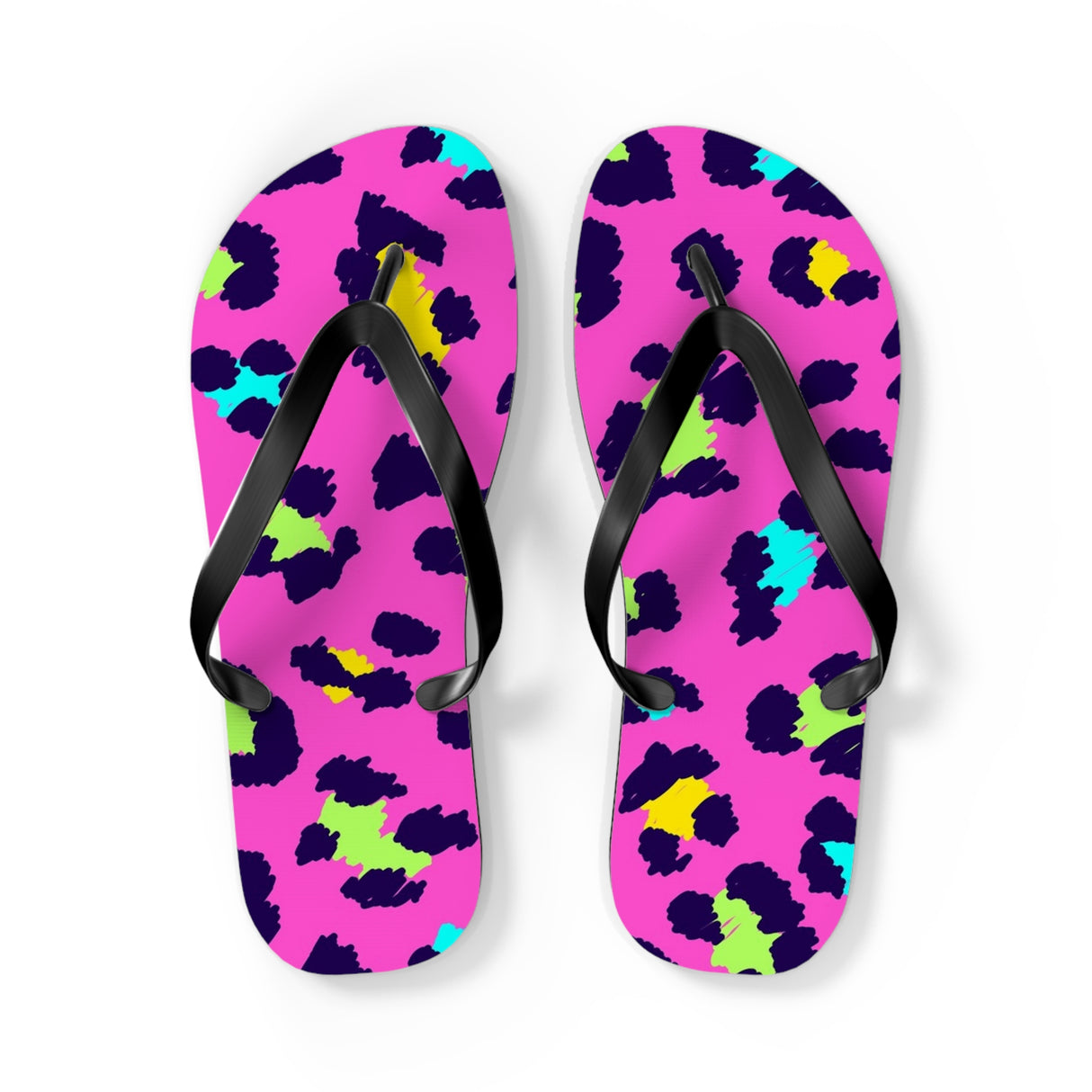 STUBBIE Flip Flops - Disco Leopard STUBBIE