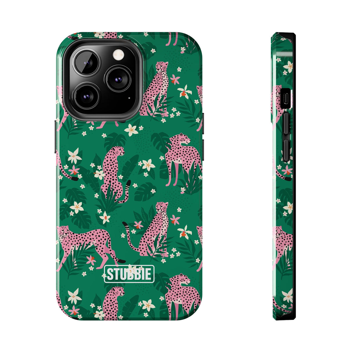STUBBIE Phone Case for Apple iPhone - Cheetah Stubbie