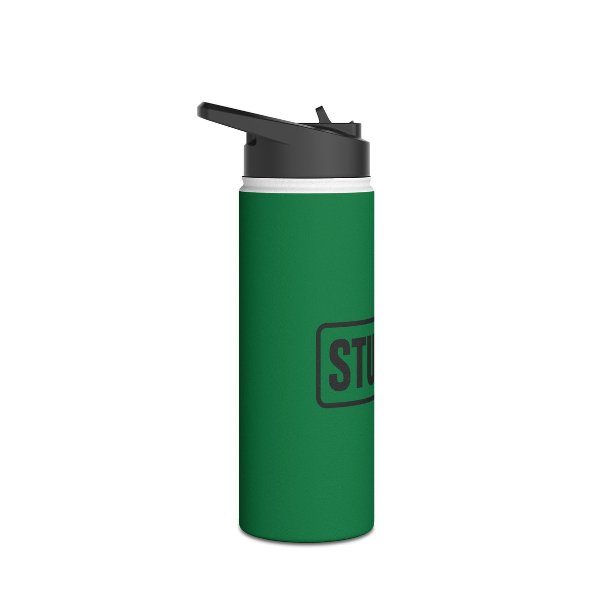 STUBBIE Stainless Steel Water Bottle - Dark Green Stubbie
