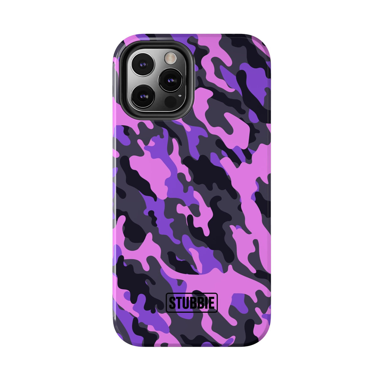 STUBBIE Phone Case for Apple iPhone - Pink Camo Phone Case