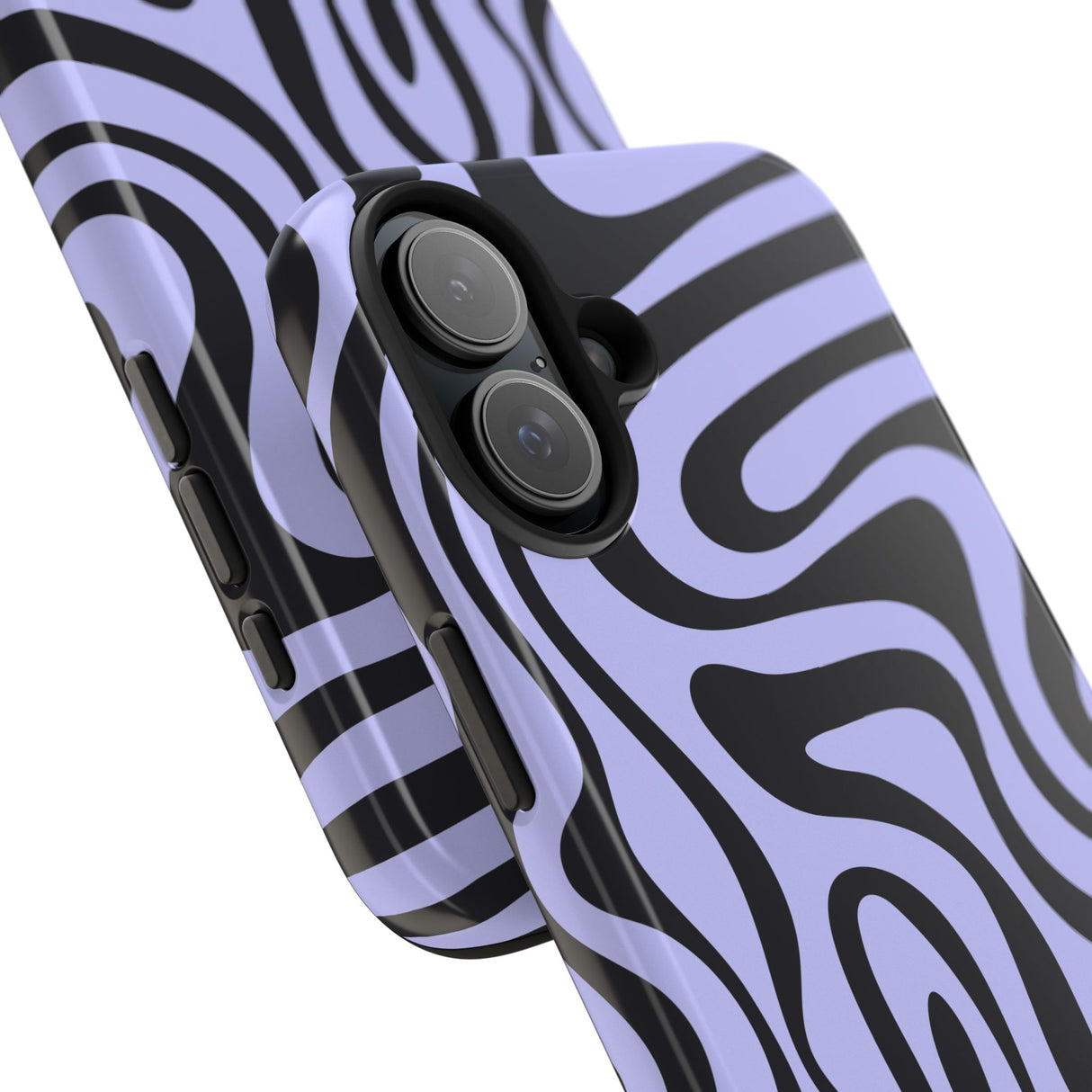 STUBBIE Phone Case for Apple iPhone - Crazy Zebra Stubbie