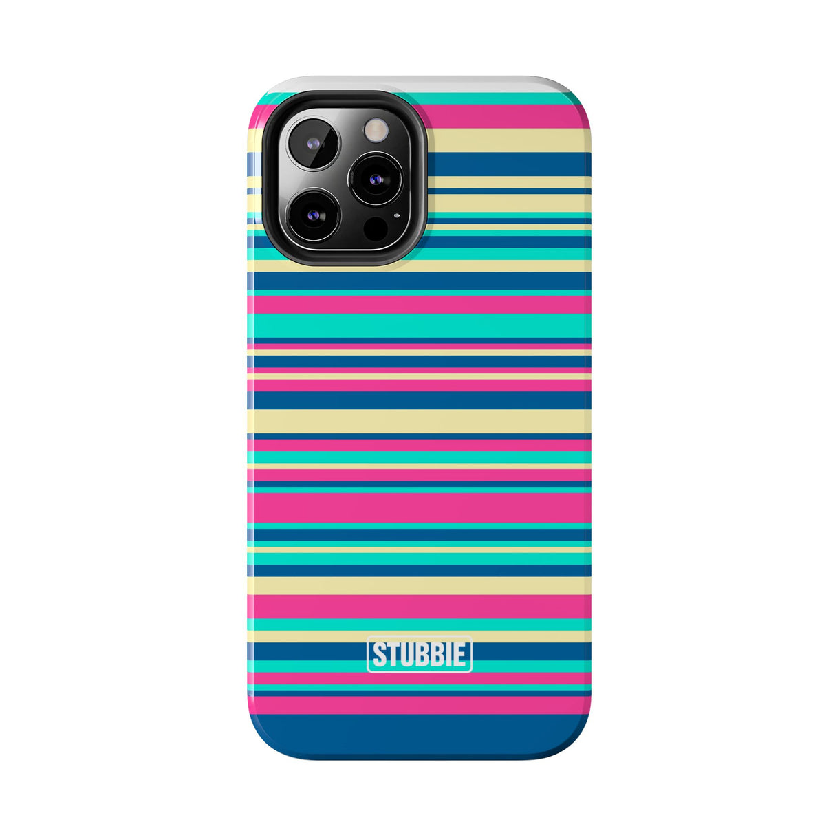 STUBBIE Phone Case for Apple iPhone - Coloured Stripes Phone Case