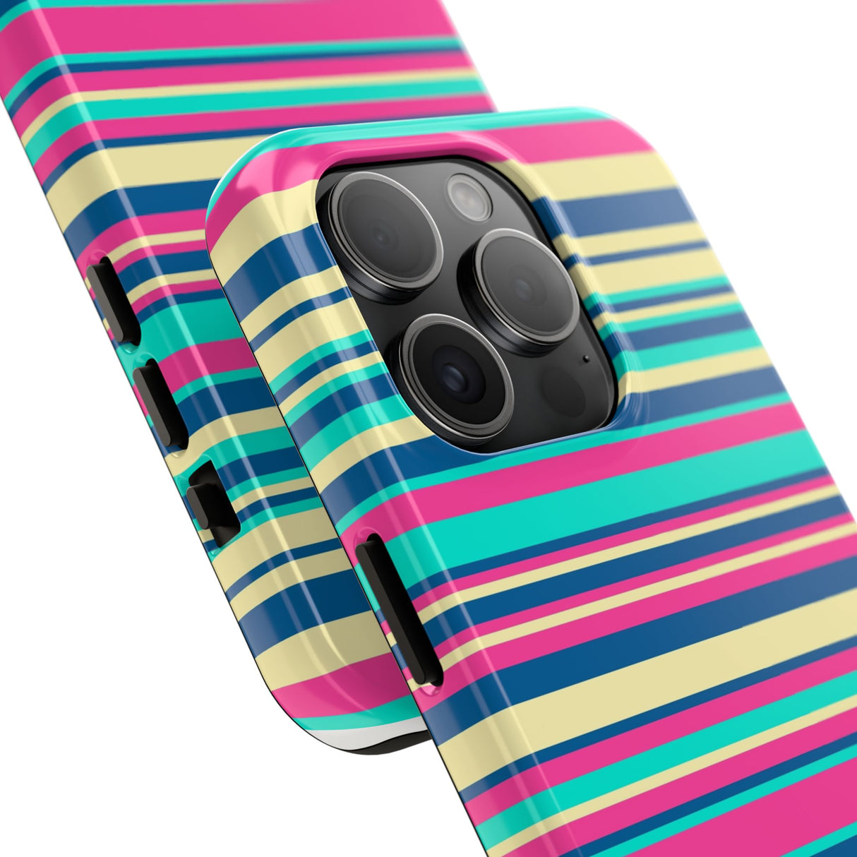STUBBIE Phone Case for Apple iPhone - Coloured Stripes Phone Case